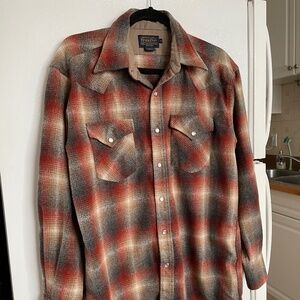 Mens Pendleton Wool Canyon Shirt